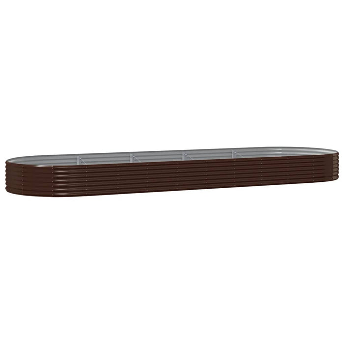 Strat înălțat grădină 450x140x36 cm oțel galvanizat WALTI