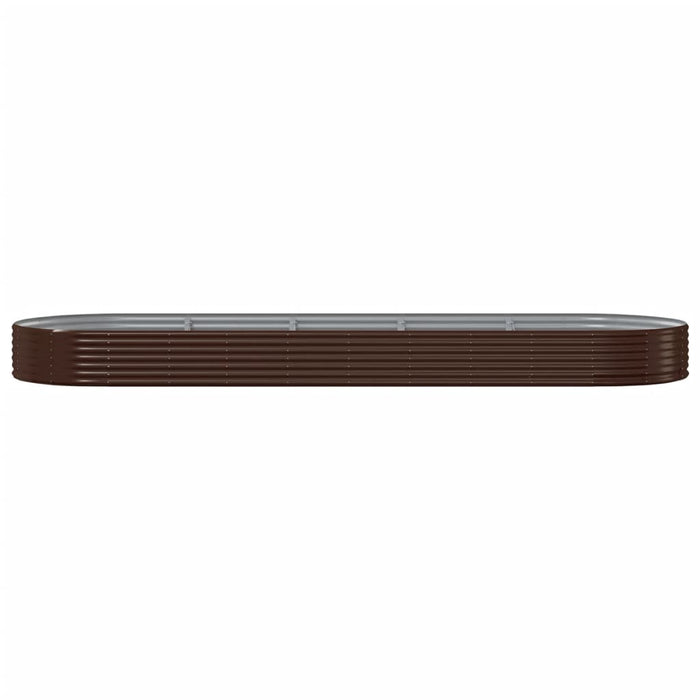 Strat înălțat grădină 450x140x36 cm oțel galvanizat WALTI