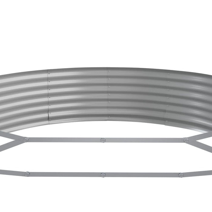 Strat înălțat grădină 450x140x36 cm oțel galvanizat WALTI