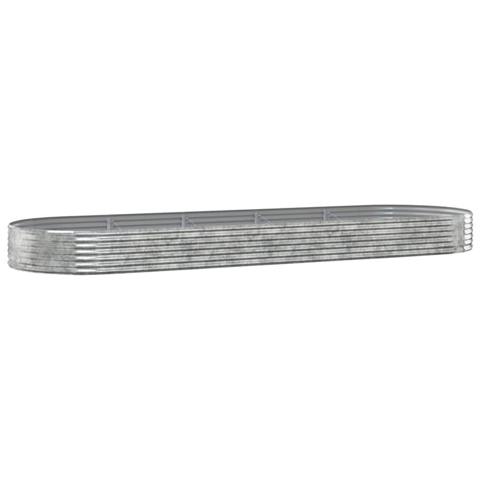 Strat înălțat grădină 450x140x36 cm oțel galvanizat - WALTI WALTI