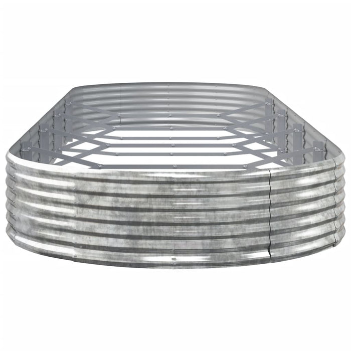 Strat înălțat grădină 450x140x36 cm oțel galvanizat - WALTI WALTI