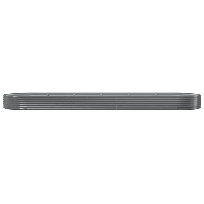 Strat înălțat grădină 523x140x36 cm oțel galvanizat WALTI