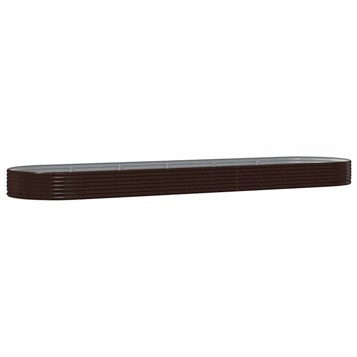 Strat înălțat grădină 523x140x36 cm oțel galvanizat WALTI