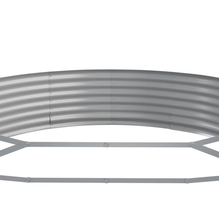 Strat înălțat grădină 523x140x36 cm oțel galvanizat WALTI