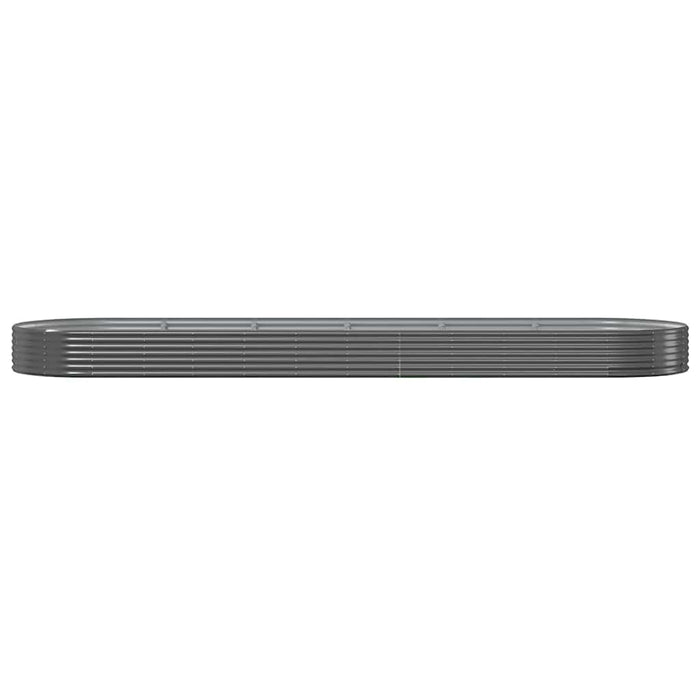 Strat înălțat grădină 523x140x36 cm oțel galvanizat WALTI
