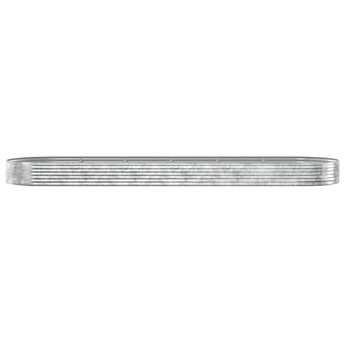Strat înălțat grădină 523x140x36 cm oțel galvanizat - WALTI WALTI