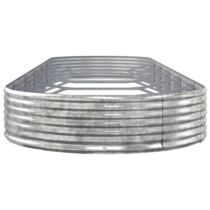 Strat înălțat grădină 523x140x36 cm oțel galvanizat - WALTI WALTI