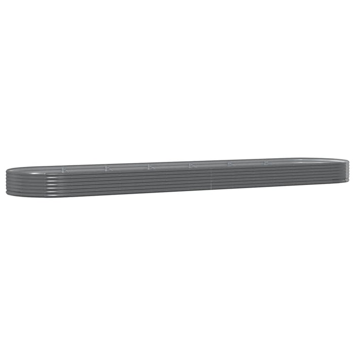 Strat înălțat grădină 600x140x36 cm oțel galvanizat - WALTI WALTI