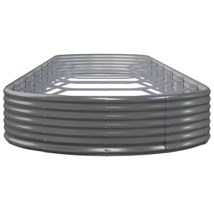 Strat înălțat grădină 600x140x36 cm oțel galvanizat - WALTI WALTI
