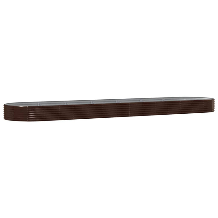 Strat înălțat grădină 600x140x36 cm oțel galvanizat - WALTI WALTI