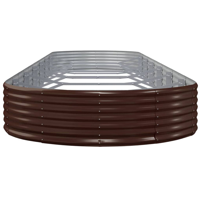 Strat înălțat grădină 600x140x36 cm oțel galvanizat - WALTI WALTI