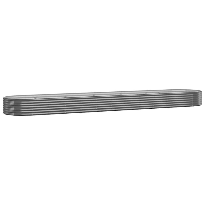 Strat înălțat grădină 600x140x36 cm oțel galvanizat - WALTI WALTI