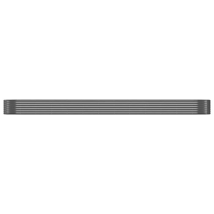Strat înălțat grădină 600x140x36 cm oțel galvanizat - WALTI WALTI