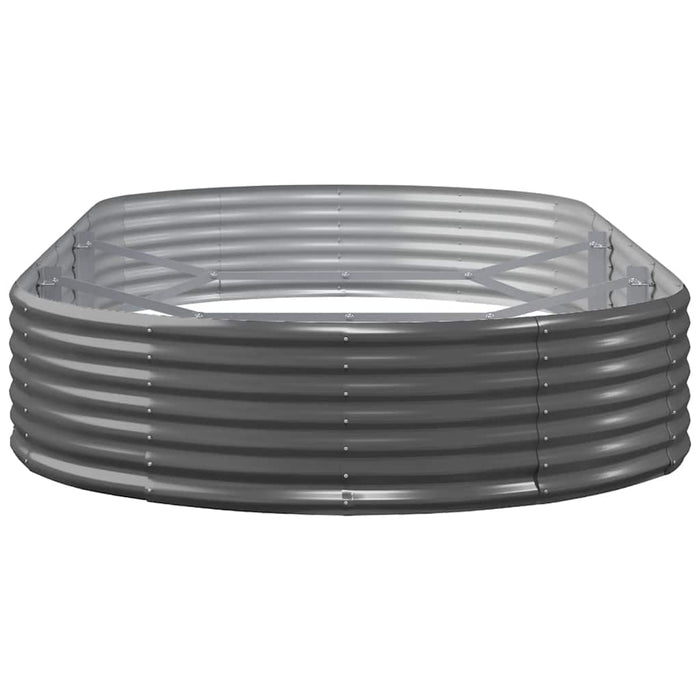 Strat înălțat grădină 600x140x36 cm oțel galvanizat - WALTI WALTI