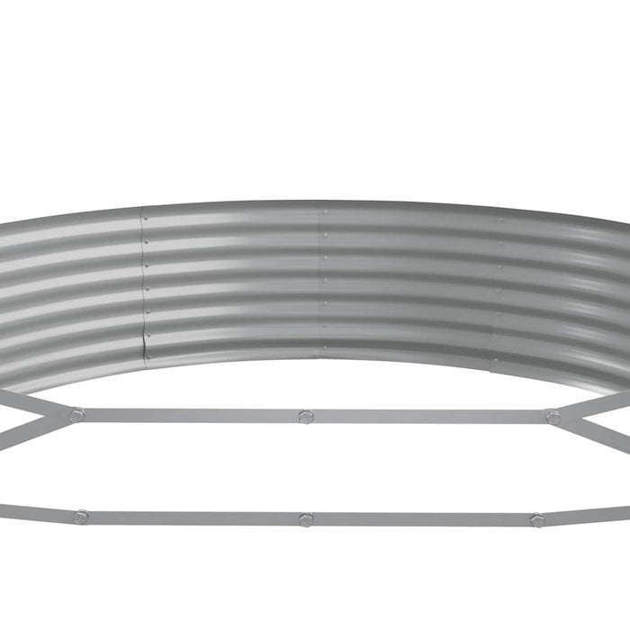 Strat înălțat grădină 600x140x36 cm oțel galvanizat - WALTI WALTI