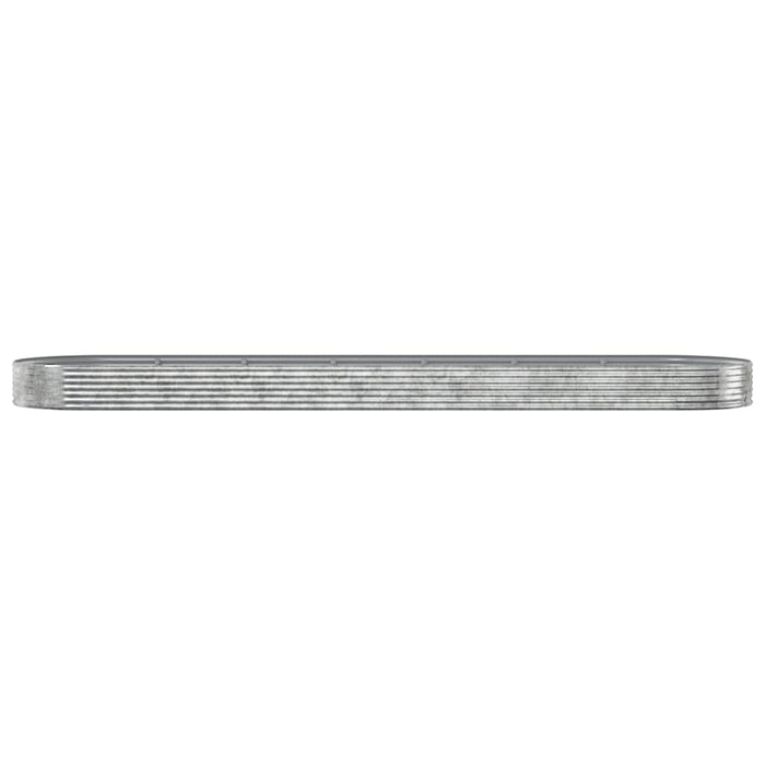 Strat înălțat grădină 600x140x36 cm oțel galvanizat WALTI