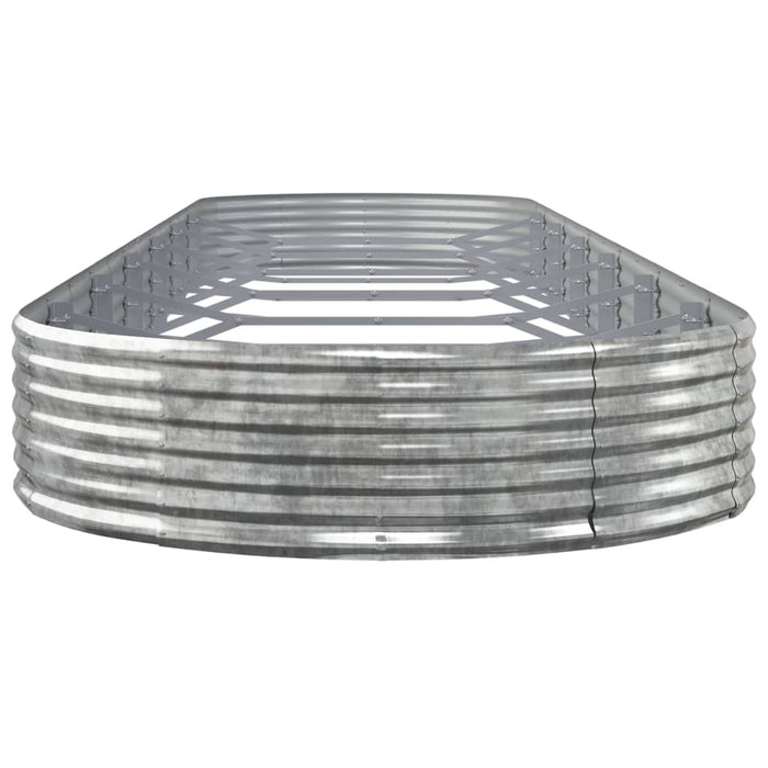 Strat înălțat grădină 600x140x36 cm oțel galvanizat WALTI