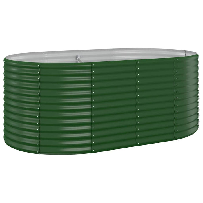 Strat înălțat grădină 175x100x68 cm oțel galvanizat WALTI