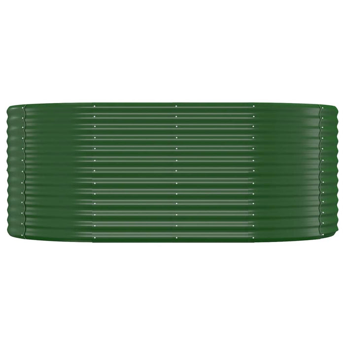 Strat înălțat grădină 175x100x68 cm oțel galvanizat WALTI