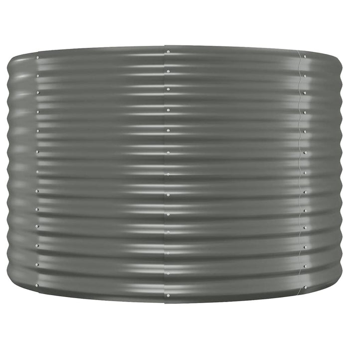 Strat înălțat grădină 175x100x68 cm oțel galvanizat WALTI