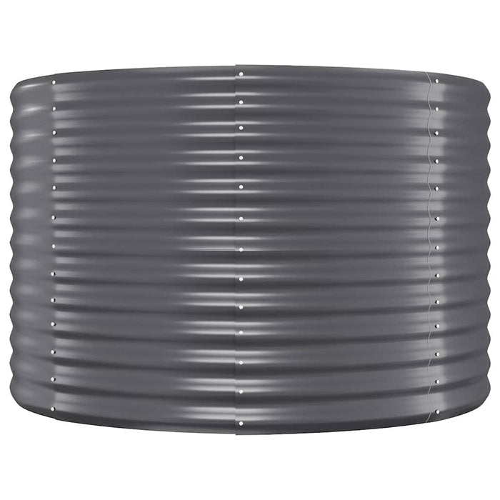 Strat înălțat grădină 175x100x68 cm oțel galvanizat WALTI
