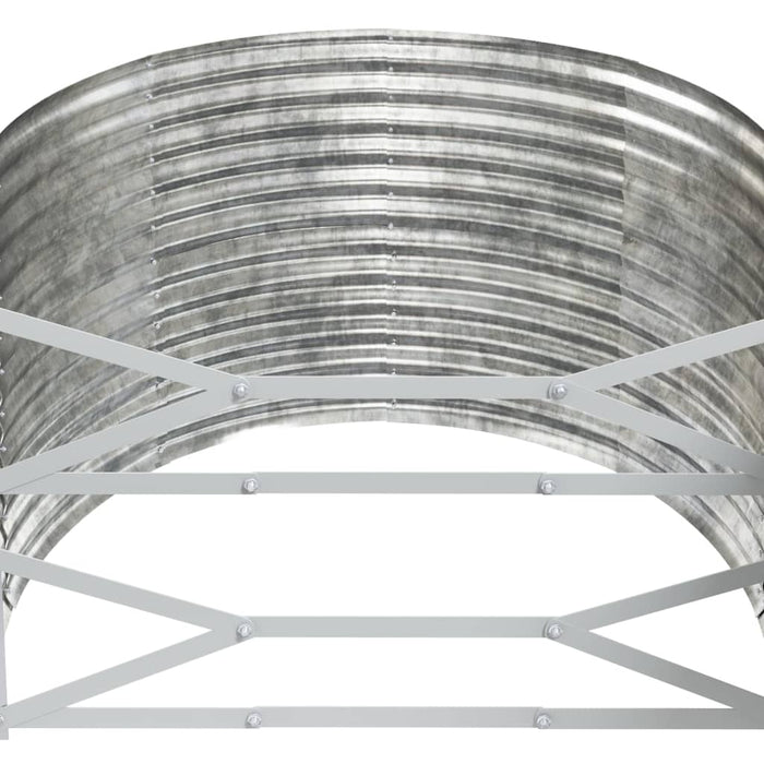 Strat înălțat grădină 175x100x68 cm oțel galvanizat - WALTI WALTI