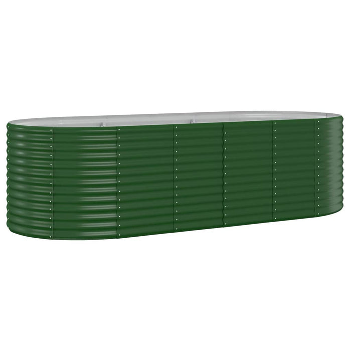 Strat înălțat grădină 249x100x68 cm oțel galvanizat WALTI