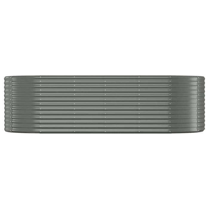 Strat înălțat grădină 249x100x68 cm oțel galvanizat WALTI