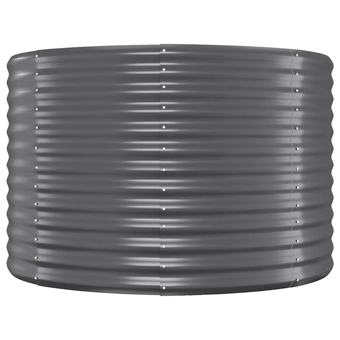 Strat înălțat grădină 249x100x68 cm oțel galvanizat WALTI