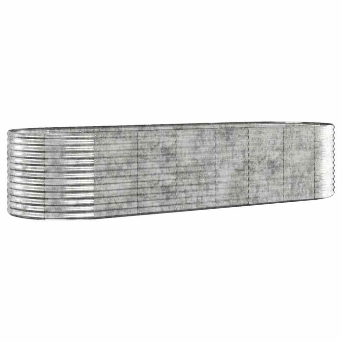 Strat înălțat grădină 322x100x68 cm oțel galvanizat - WALTI WALTI