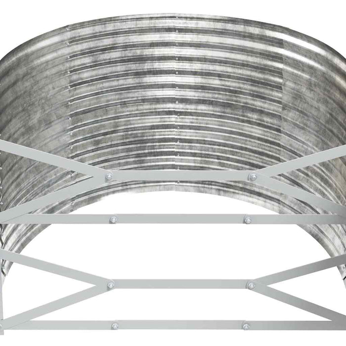 Strat înălțat grădină 322x100x68 cm oțel galvanizat - WALTI WALTI