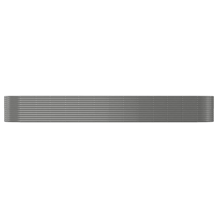 Strat înălțat grădină gri 554x100x68 oțel vopsit electrostatic WALTI