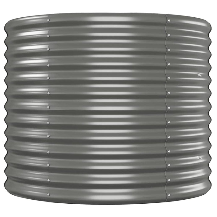 Strat înălțat grădină gri 554x100x68 oțel vopsit electrostatic WALTI