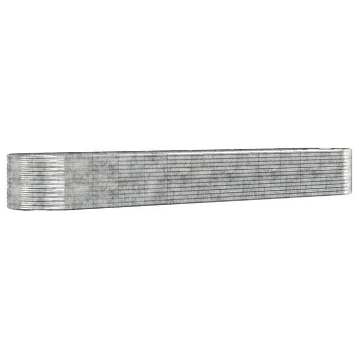 Strat înălțat grădină argintiu, oțel vopsit electrostatic - WALTI WALTI