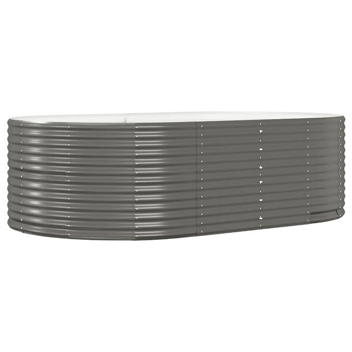Strat înălțat grădină gri, 212x140x68 oțel galvanizat WALTI