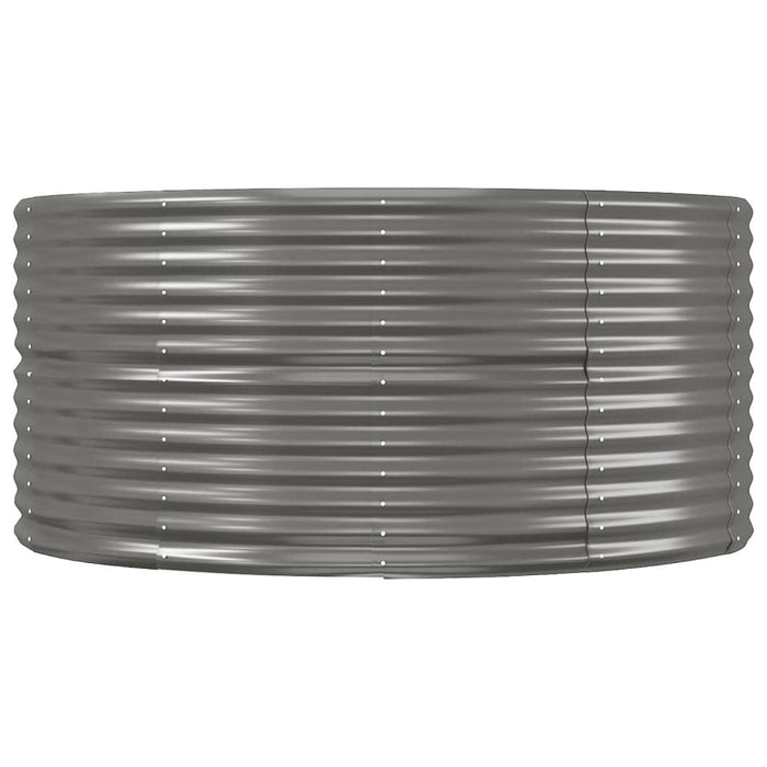 Strat înălțat grădină gri, 212x140x68 oțel galvanizat WALTI
