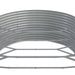 Jardinieră argintiu 584x140x68 cm oțel vopsit electrostatic - WALTI WALTI