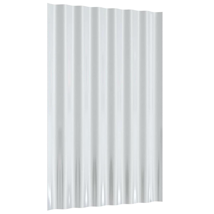 Panouri de acoperiș 12 buc. oțel vopsit antracit 60x36 cm - WALTI WALTI