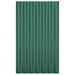 Panouri de acoperiș 36 buc. oțel vopsit verde 60x36 cm - WALTI WALTI