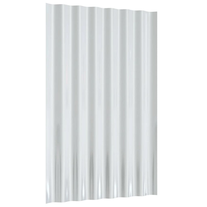 Panouri de acoperiș 36 buc. oțel vopsit gri 60x36 cm - WALTI WALTI