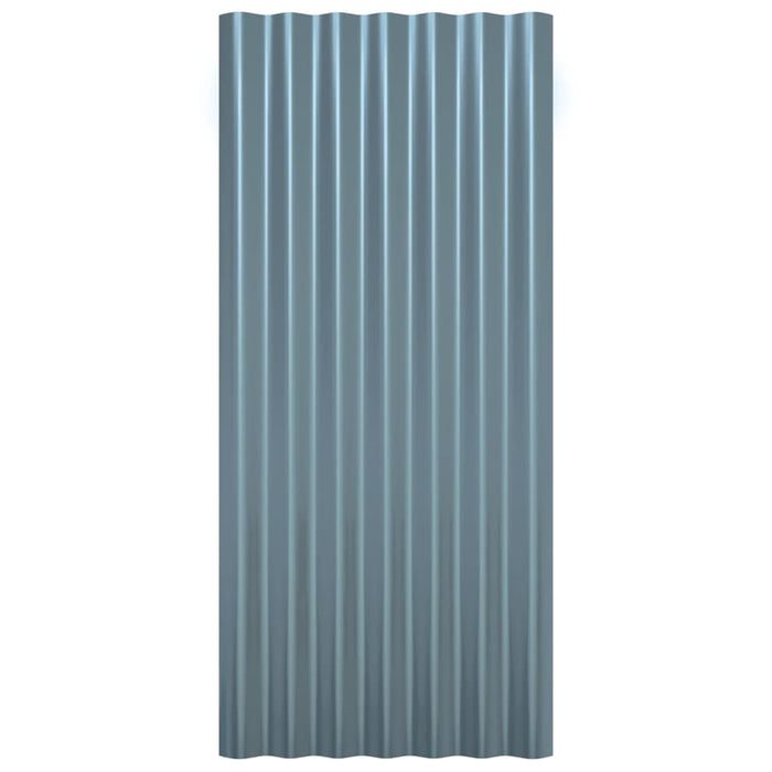 Panouri acoperiș 12 buc. gri 80x36 cm oțel vopsit electrostatic - WALTI WALTI