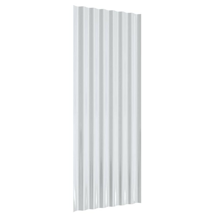 Panouri de acoperiș 12 buc. oțel galvanizat antracit 100x36 cm WALTI