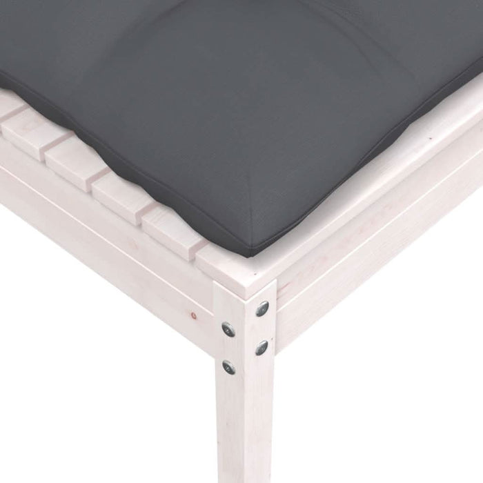 Set mobilier de grădină cu perne, 9 piese, lemn masiv de pin - WALTI WALTI