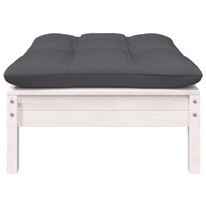 Set mobilier de grădină cu perne, 5 piese, lemn masiv de pin - WALTI WALTI
