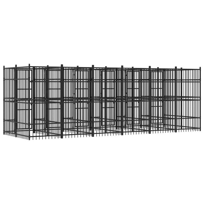 Padoc pentru câini de exterior, 11,06 m², oțel WALTI