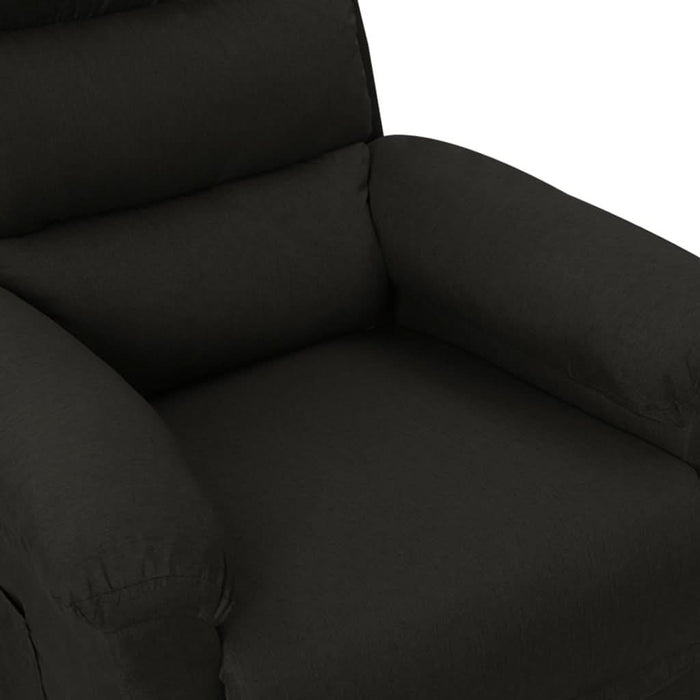 Fotoliu rabatabil, negru, material textil - WALTI WALTI