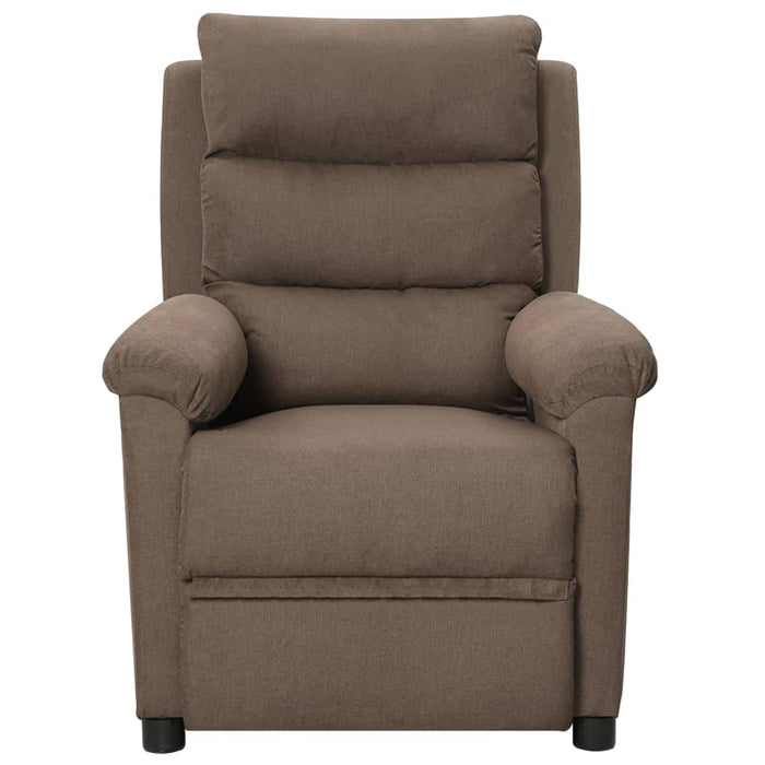 Fotoliu rabatabil, gri taupe, material textil - WALTI WALTI