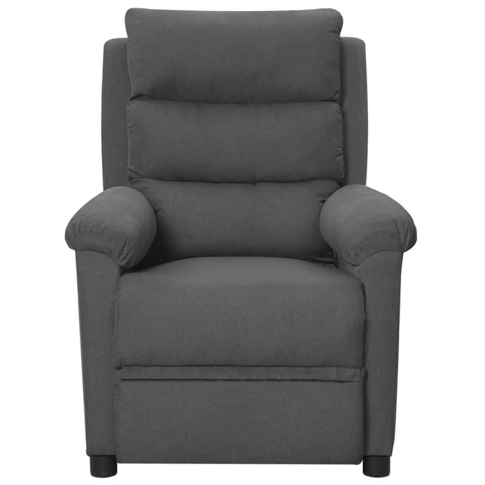 Fotoliu de masaj, gri închis, material textil - WALTI WALTI