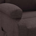 Fotoliu rabatabil, maro închis, material textil - WALTI WALTI