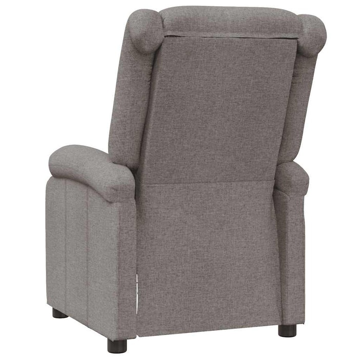Fotoliu rabatabil, gri taupe, material textil - WALTI WALTI